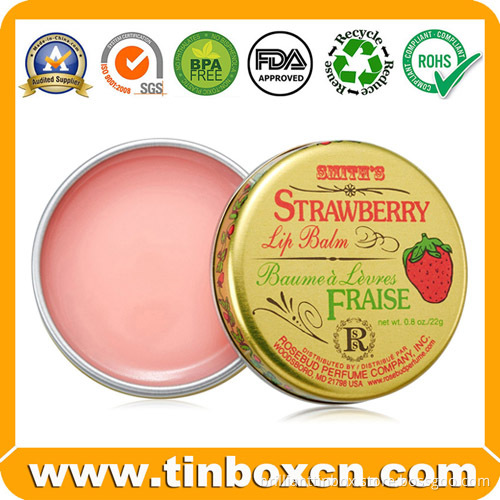 Rectangular Cosmetics Tin Box for Makeup Metal Tin